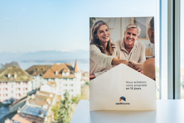 Présentation du service Swifthome pour la vente rapide de biens immobiliers en 15 jours.